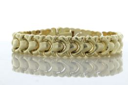 14ct Yellow Gold Link Pre-Owned Bracelet