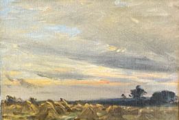 Hector Chalmers, Original signed Oil (1849-1943) 'Harvest time Hector Chalmers 1849-1943'.