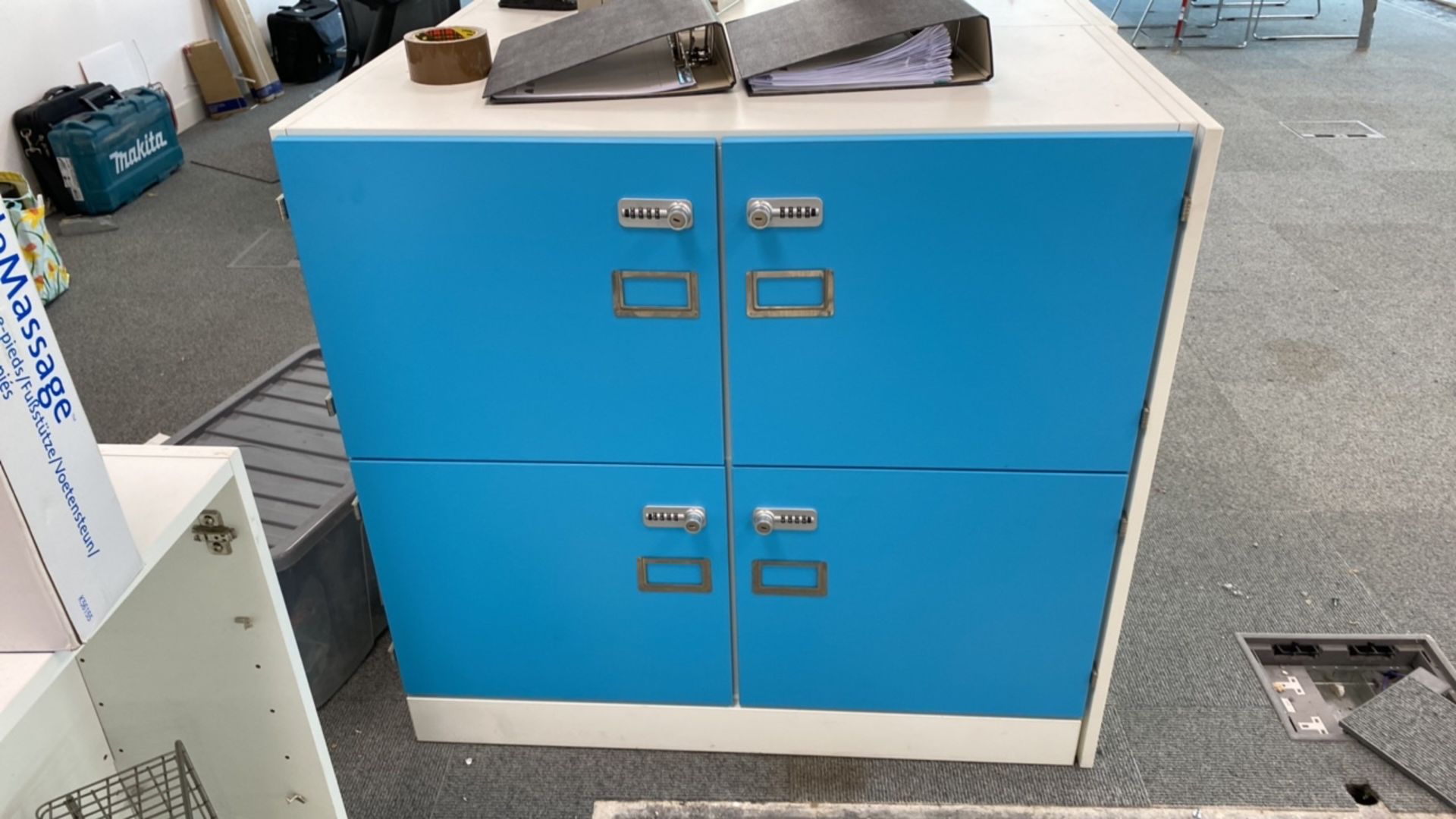 Dark Blue Locker Unit (Single)