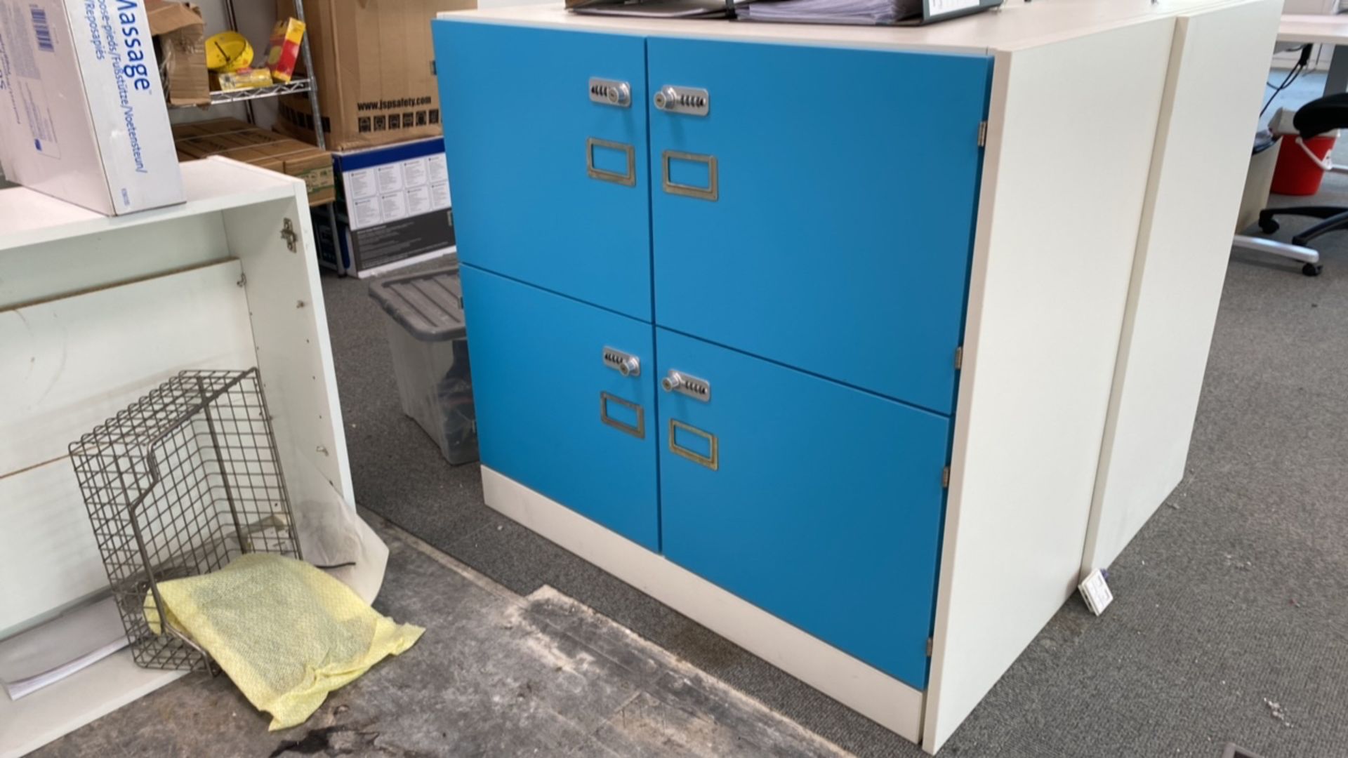 Dark Blue Locker Unit (Single) - Image 2 of 3