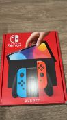 NINTENDO SWITCH CONSOLE OLED NEON BLUE R