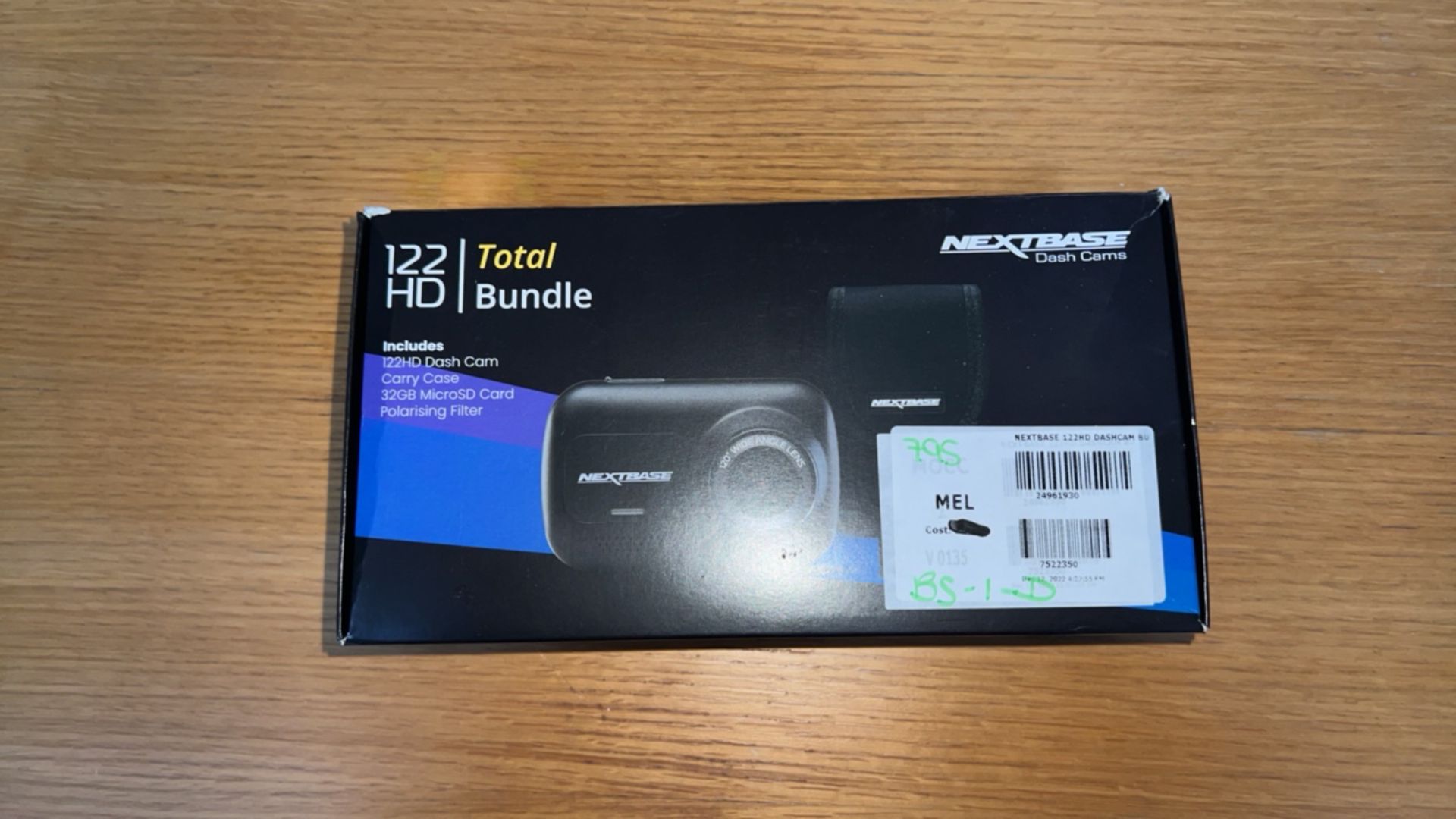 NEXTBASE 122HD DASHCAM BUNDLE