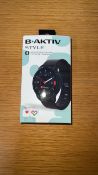 B-AKTIV 2IN1 SMART WATCH WITH EARBUDS