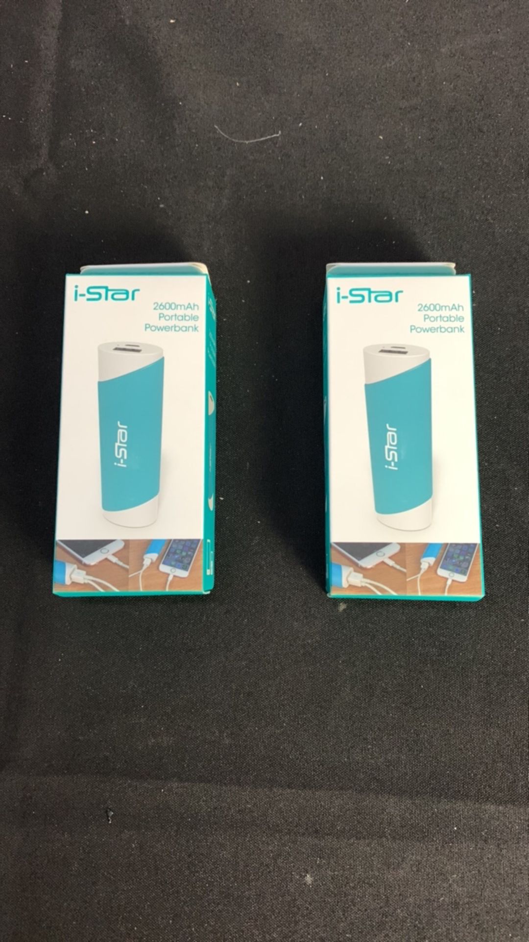 I-STAR 2600 MAH TWIN PACK POWER BANK