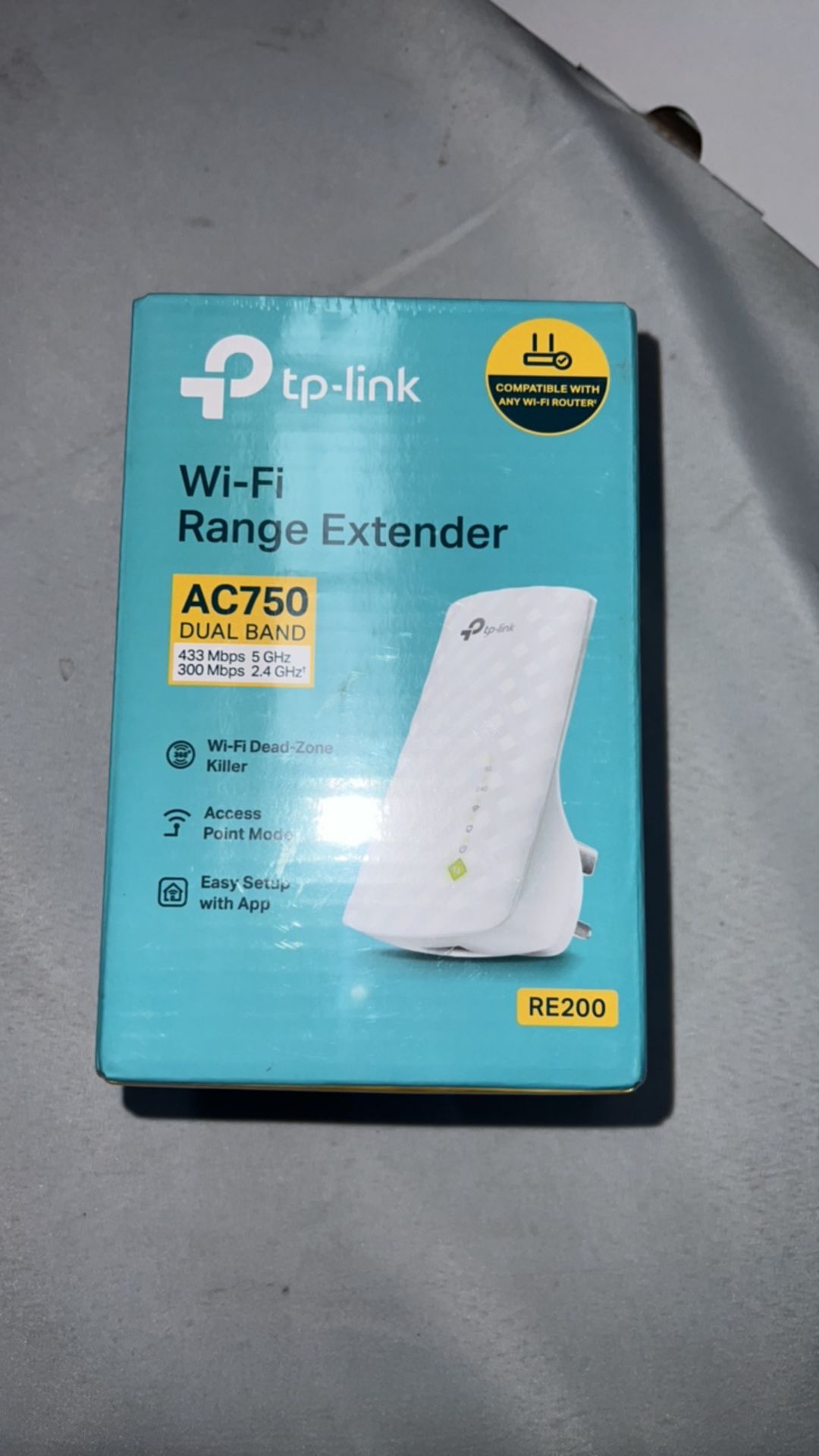 TP-LINK AC750 WI-FI RANGE EXTENDER - Image 2 of 2