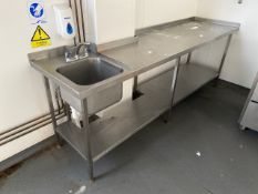 Stainless Steel Single Sink Unit