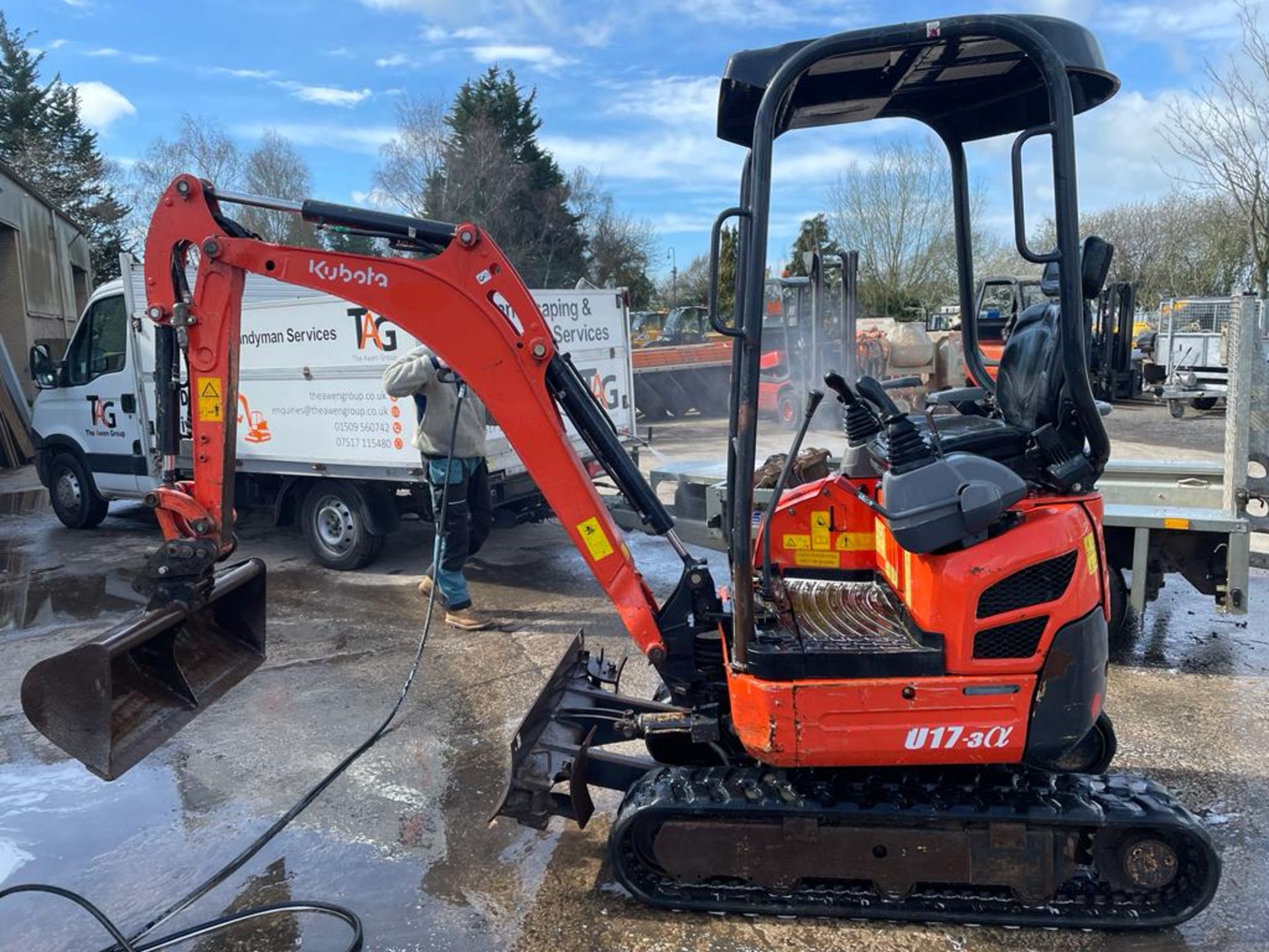 2015, Kubota U17-3 Mini Digger