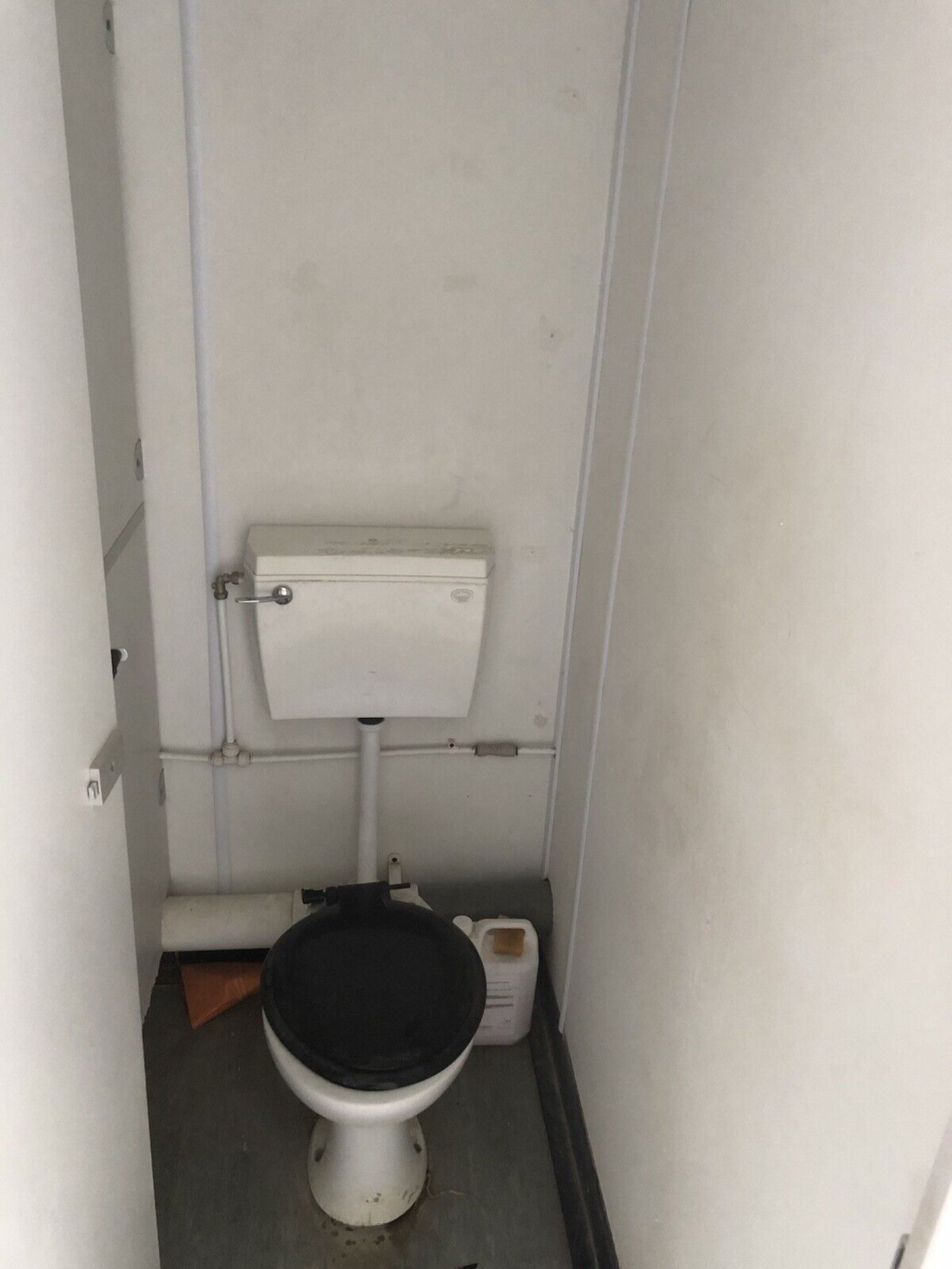 Portable Toilet Block Site Loo Cabin Container Anti Vandal Steel - Image 8 of 13