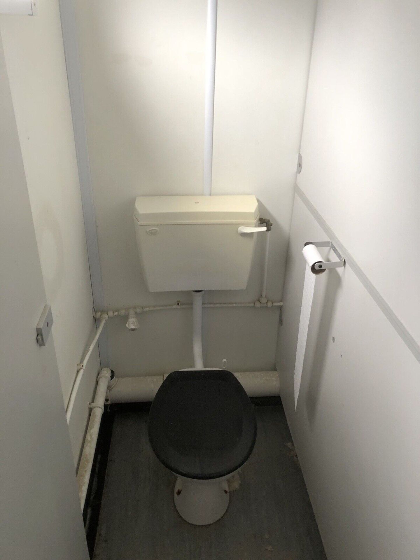 Portable Toilet Block Site Loo Cabin Container Anti Vandal Steel - Image 13 of 13