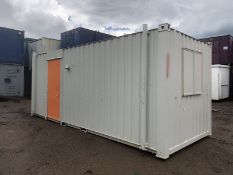 20ft Portable Office Site Cabin Container Welfare Unit Canteen