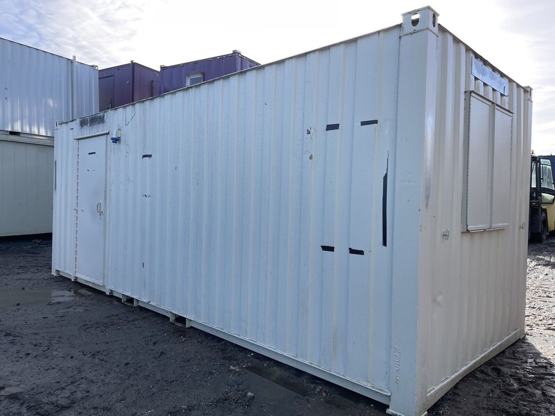 20ft Portable Site Office Cabin Container Anti Vandal Steel - Bild 2 aus 8