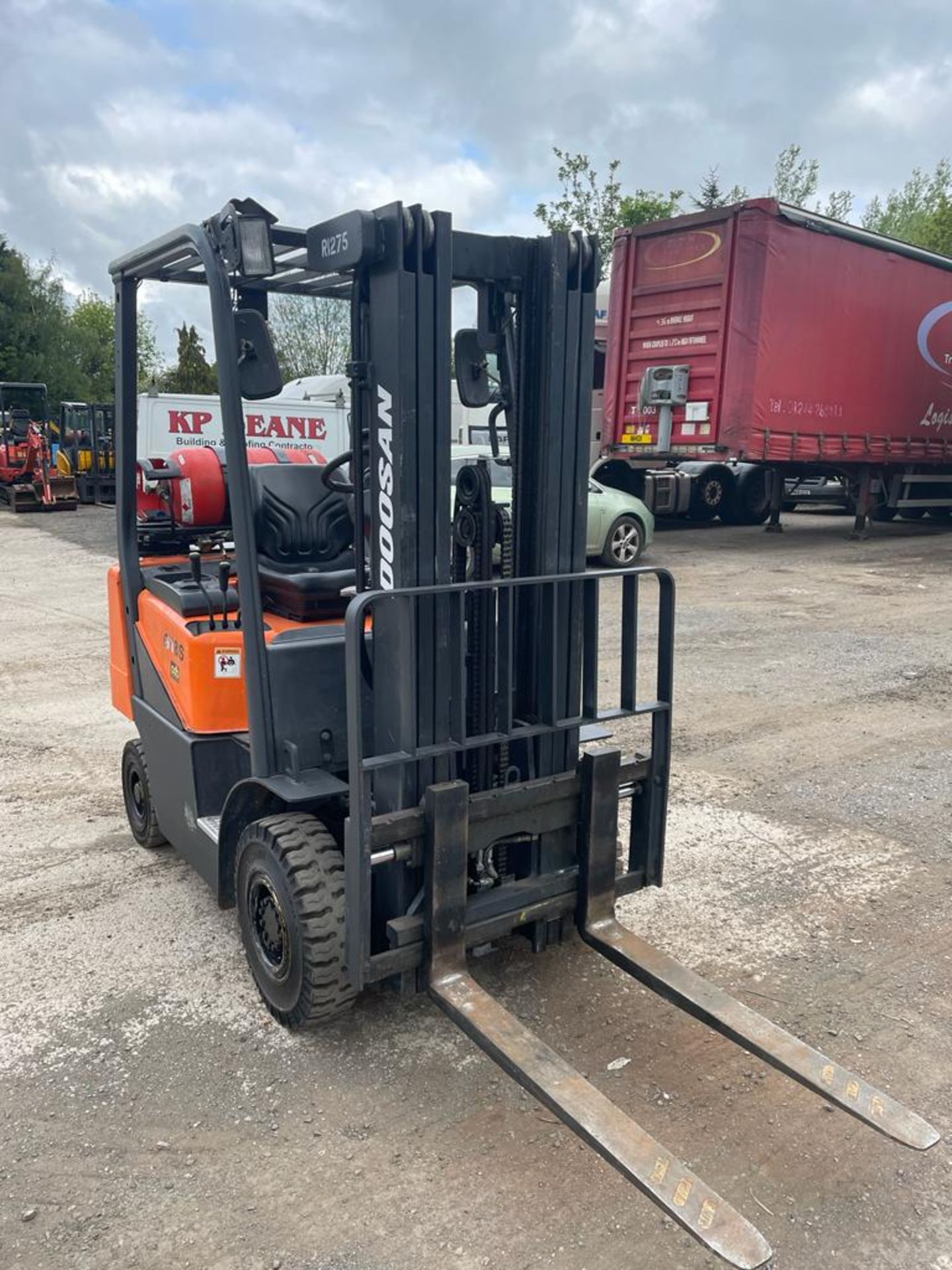 2007 Doosan 1.8 Ton Gas Forklift - Triple Container Spec - Image 2 of 6