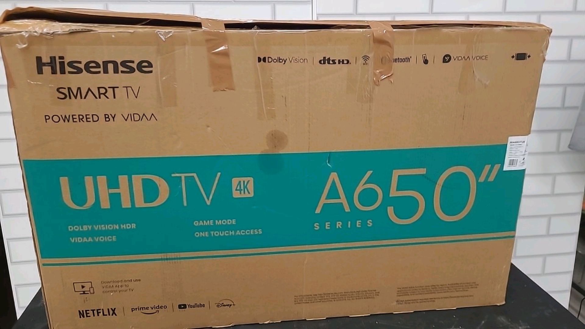 HISENSE 50A6BTUK (50 INCH) 4K UHD SMART - Image 5 of 7