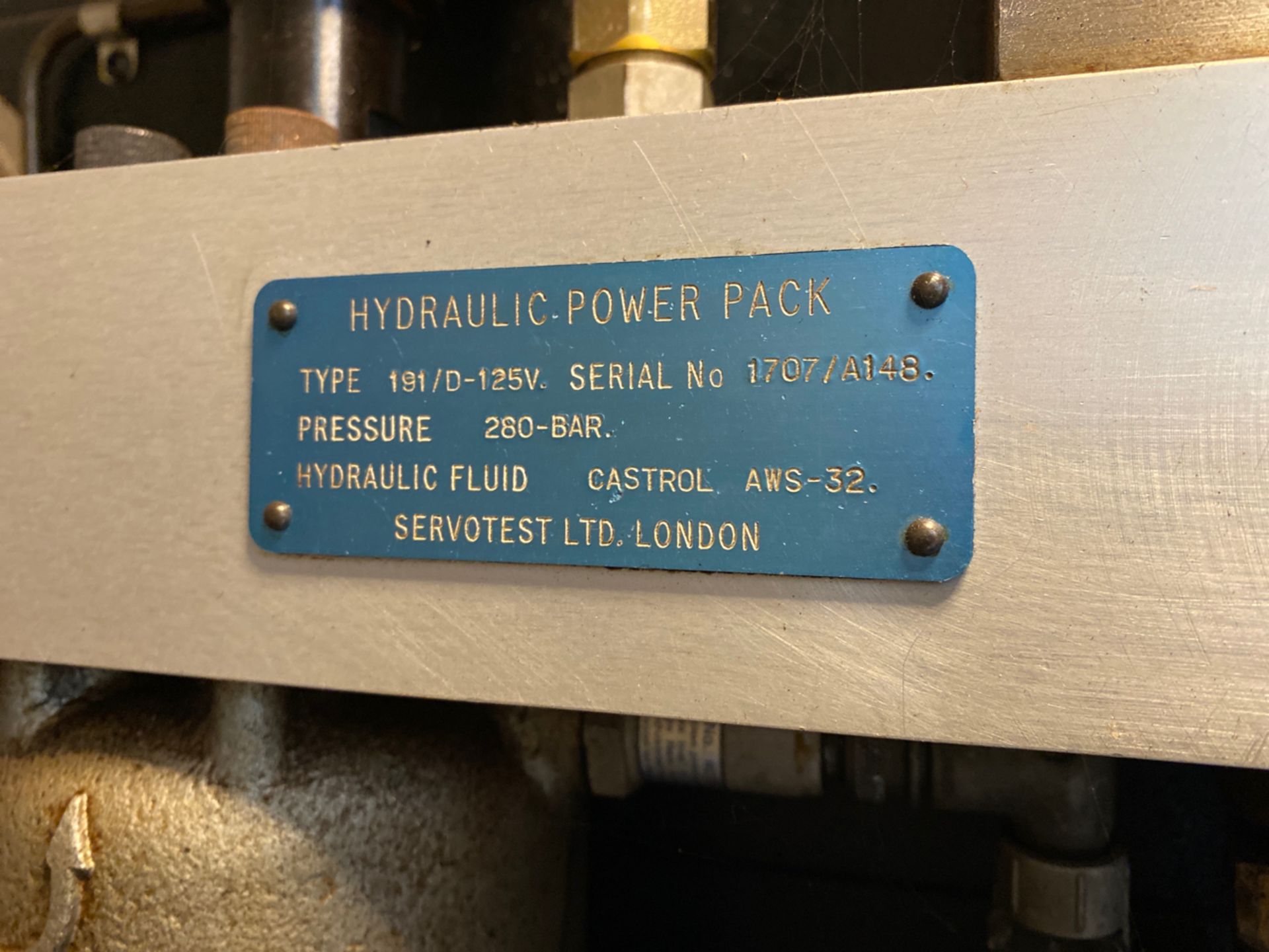 Servotest Hydraulic Pump - Image 2 of 8