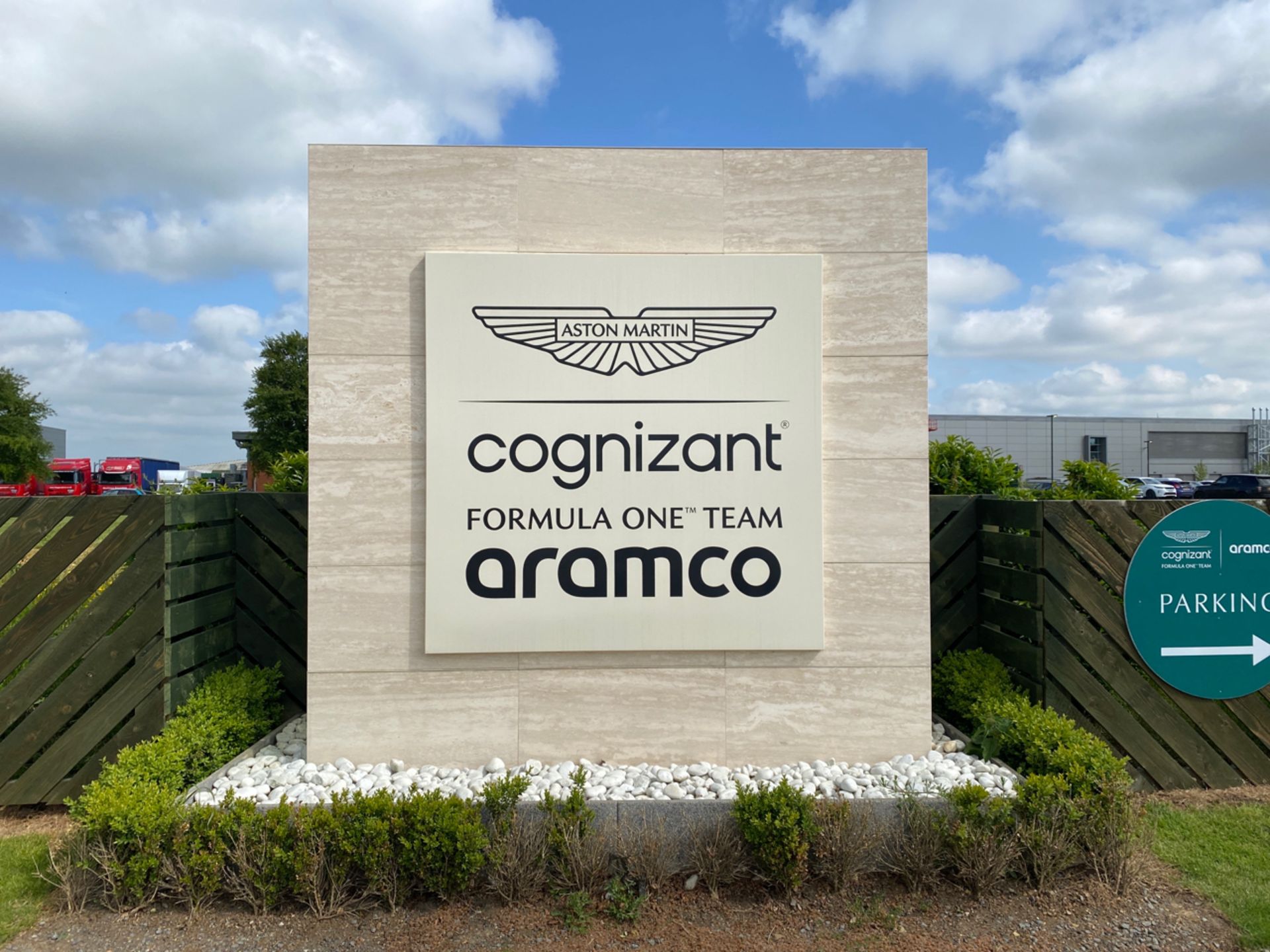 Aston Martin Entrance (Logo Sign Not Included)