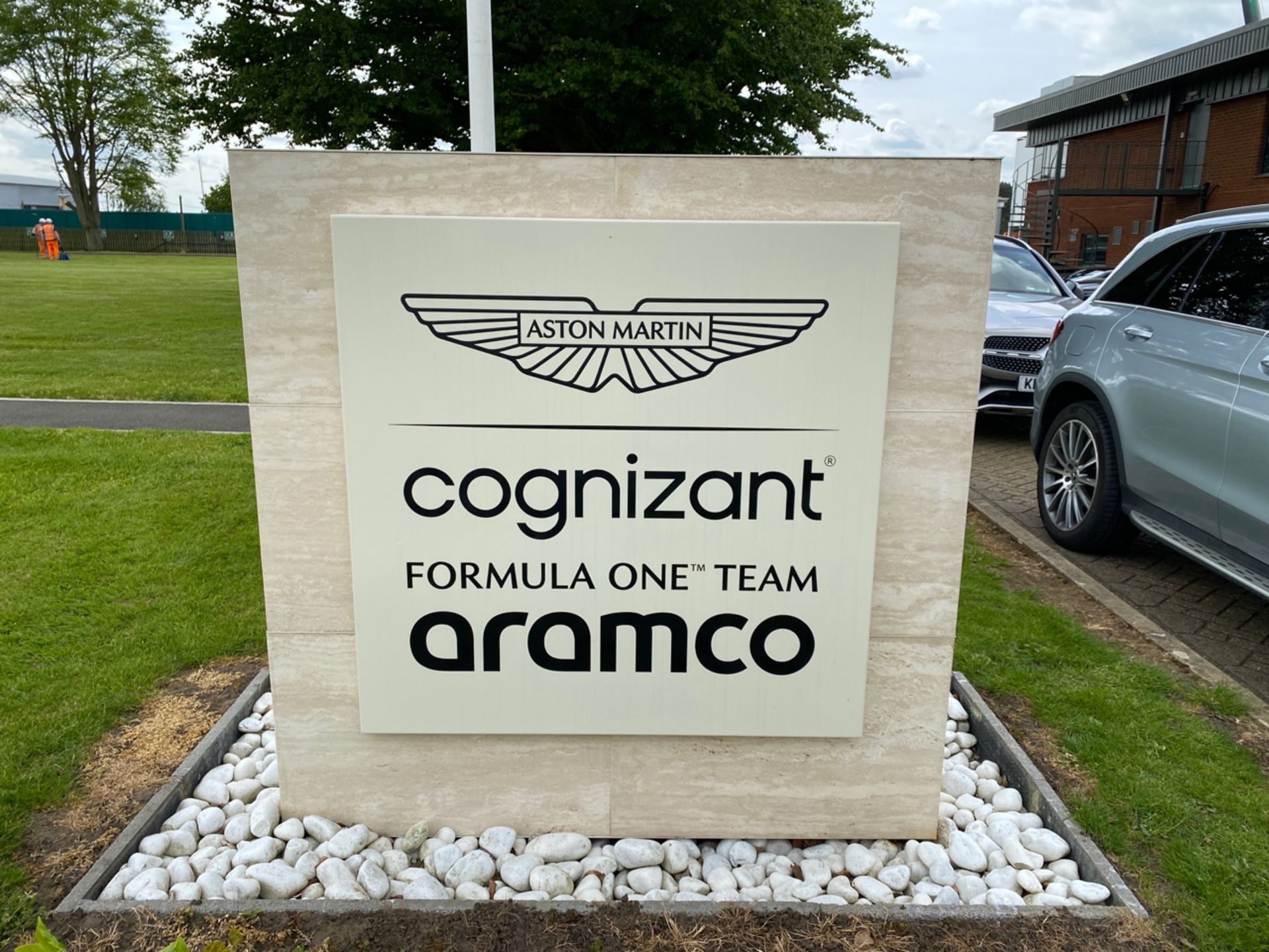 Aston Martin Entrance (Logo Sign Not Included)