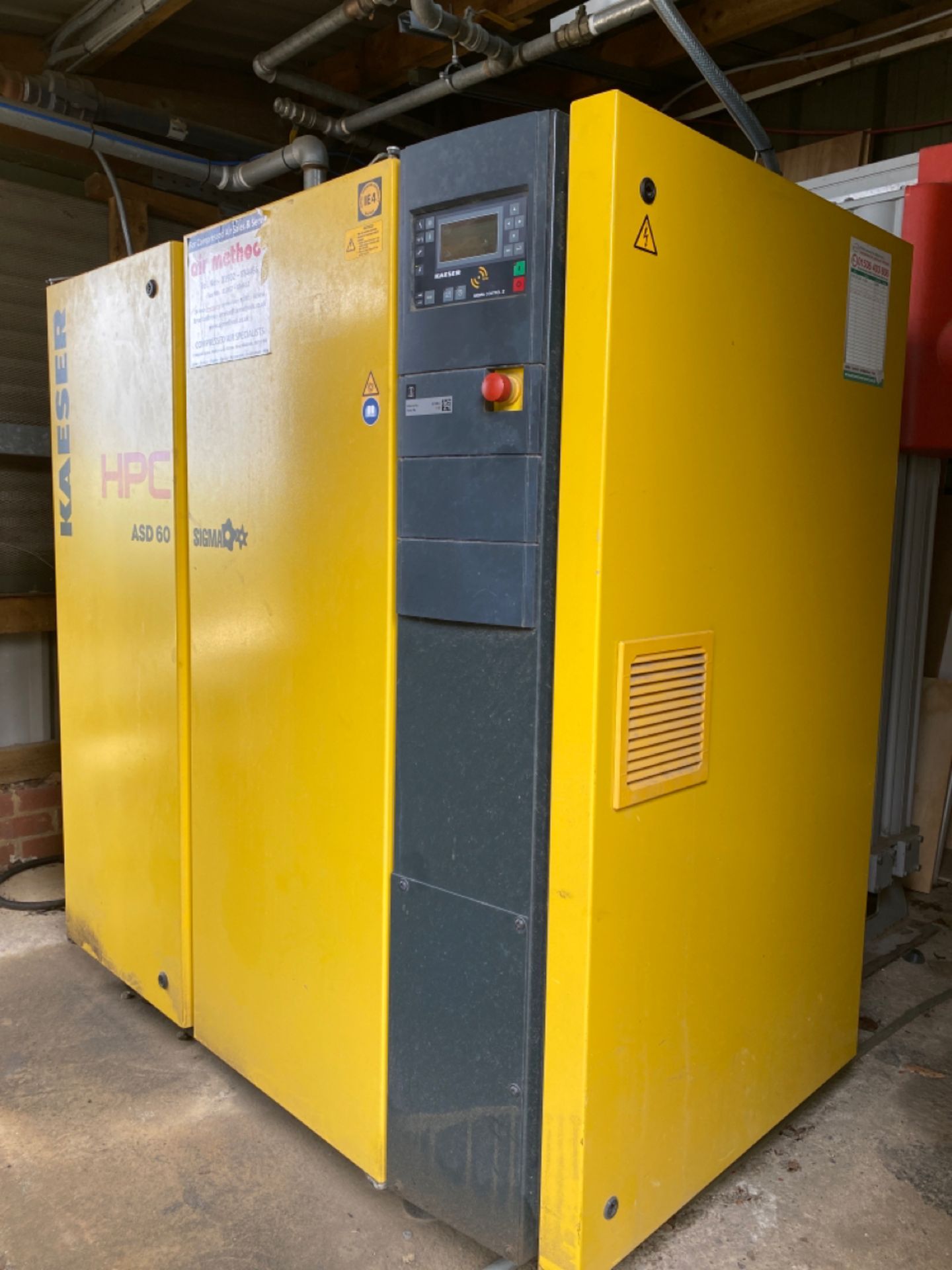 Kaeser ASD60 HPC Sigma Air Compressor - Image 2 of 6