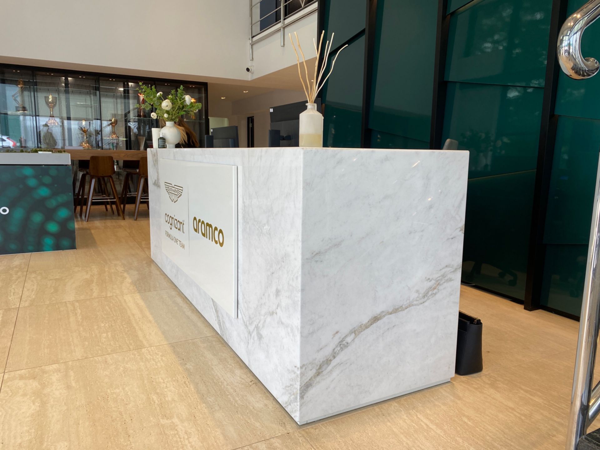 Marble Reception Desk (Logo Sign Not Included) - Image 5 of 5