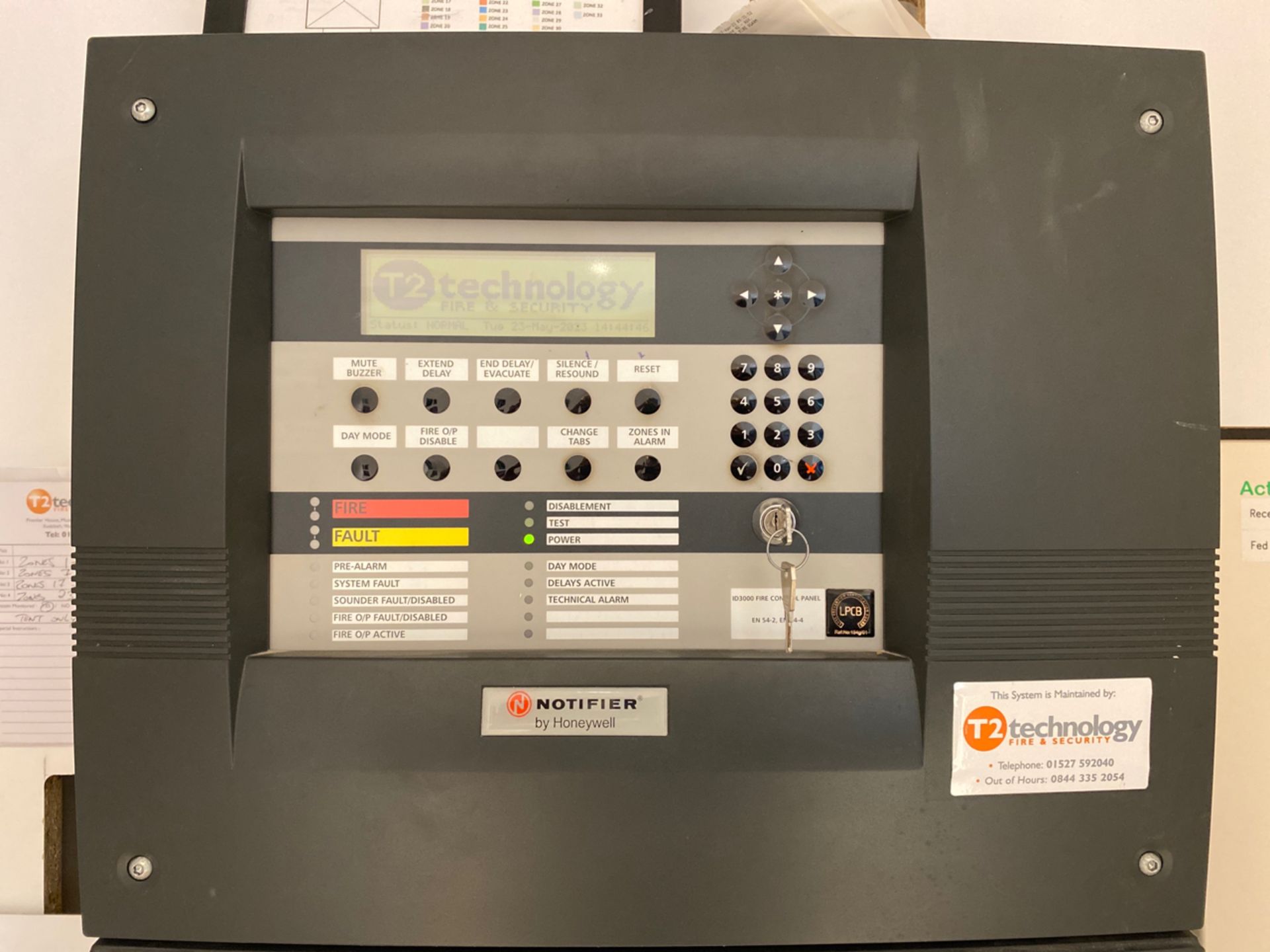 Honeywell Notifier Fire and Security Board - Image 2 of 4