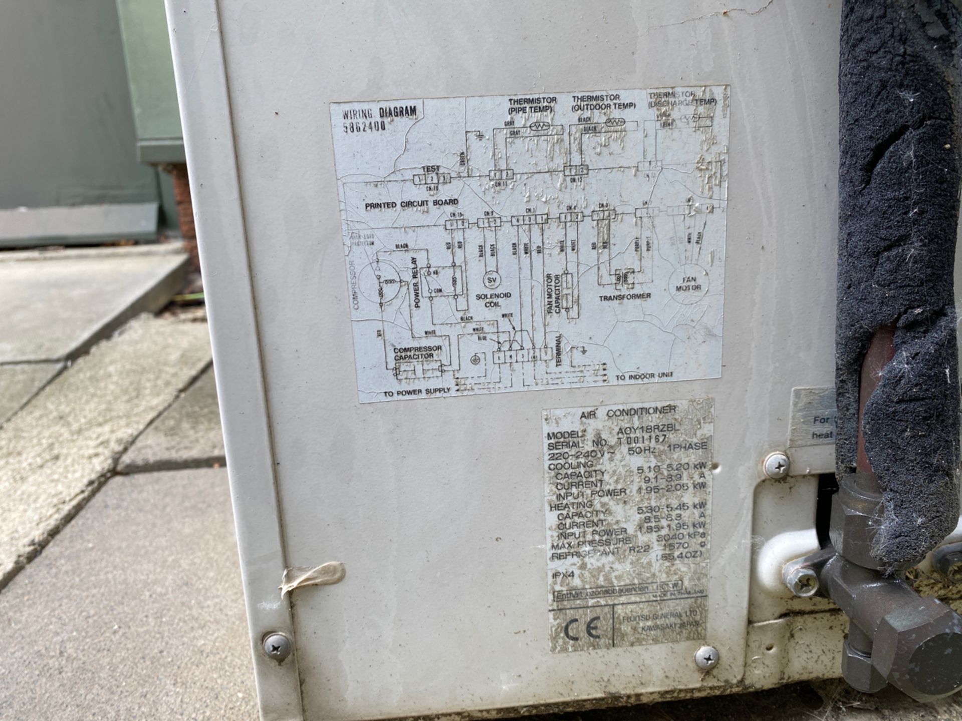 Fujitsu Condenser (Exterior Unit Only) - Image 3 of 3