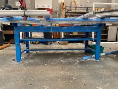 Pertici BL300 Metal Framed Work Table