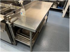 Stainless Steel Preparation Bench