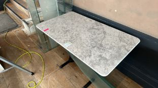 Marble table