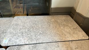 Marble table