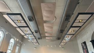 Ceiling hung lights (2 bays) 8 units