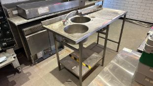 Stainless steel wash unit