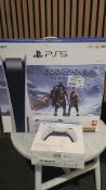 PS5 GOD OF WAR CONSOLE WITH DUAL SENSE CONTROLLER & COD MWII