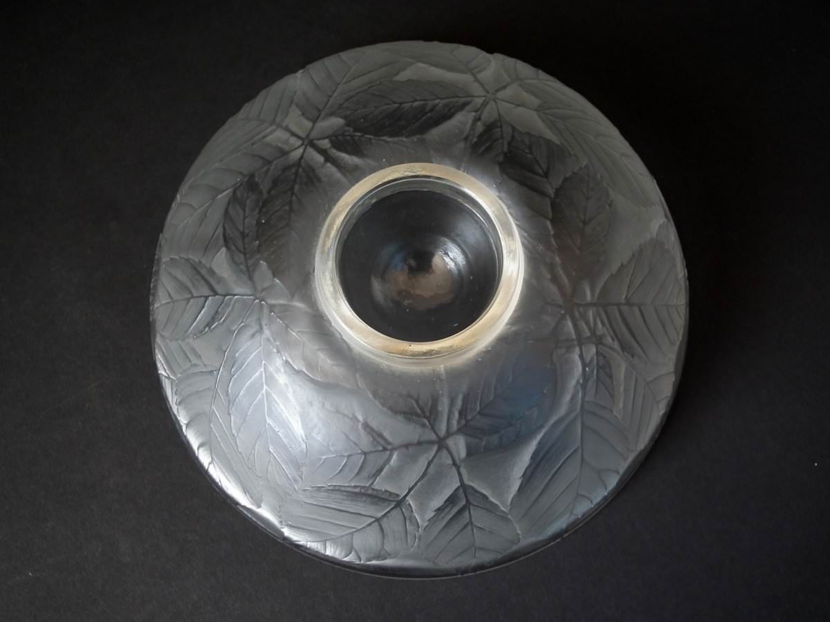 René Lalique Clear & Frosted Glass 'Cernay' Inkwell - Image 4 of 9