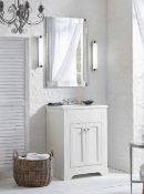 Laura Ashley Designer Bevelled 900mm x 600mm Rectangular Bathroom Mirror