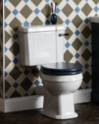Bayswater 'Fitzroy' Traditional Style Close Coupled Toilet Pan & Cistern.