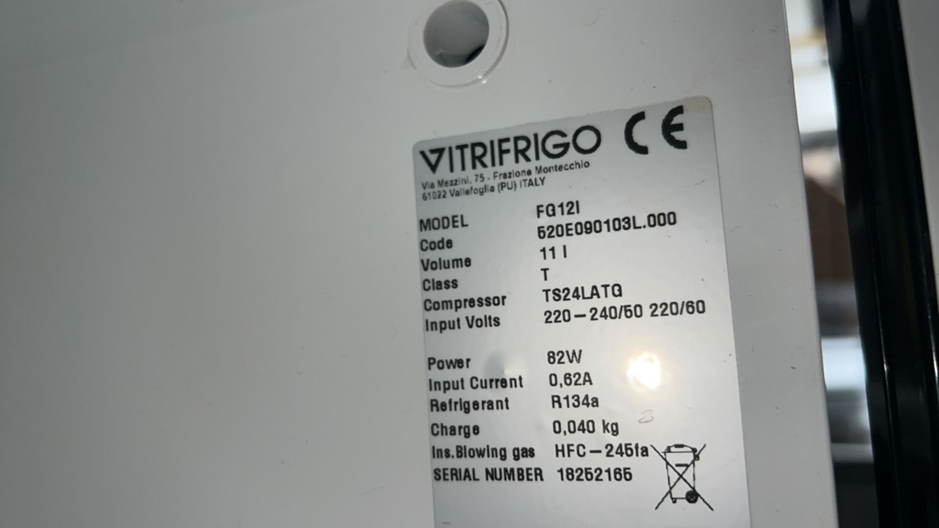 Vitrifrigo Mini Fridge - Image 3 of 3