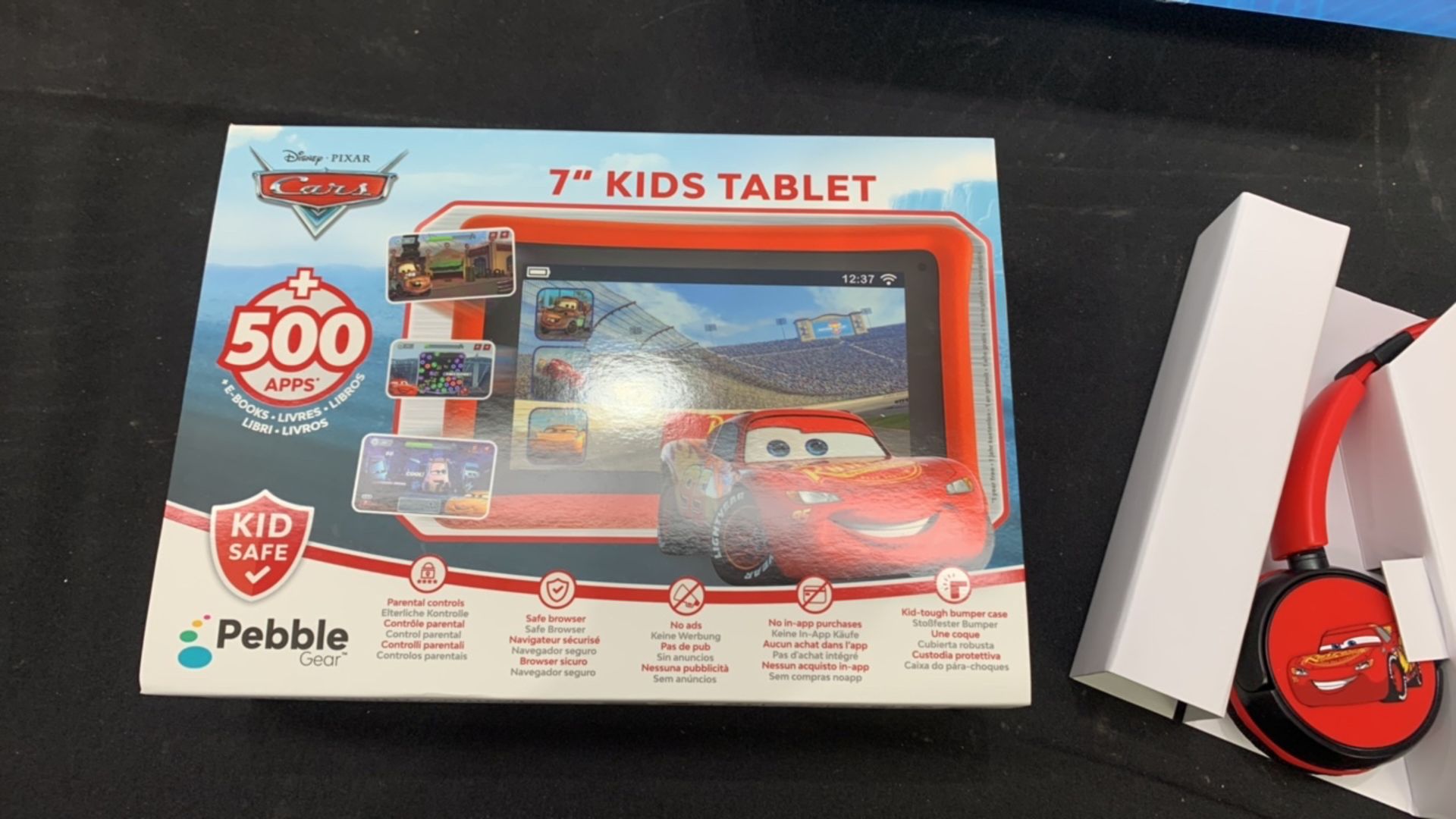 PEBBLE GEAR CARS KIDS TABLET