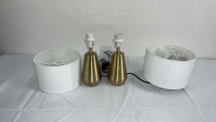 AIDY PAIR OF TOUCH TABLE LAMPS