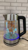 EASY FILL COLOUR CHANGING GLASS KETTLE