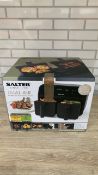 SALTER DUAL PRO AIR FRYER