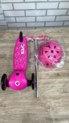 EVO MOVE AND GROOVE SCOOTER PACK PINK