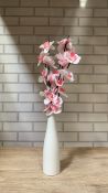 LED ORCHID WITH VASE PINK