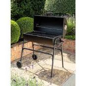 Uniflame 75cmm Charcoal BBQ Barrel Grill