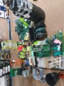 Mixed Units Of Garden Accessories Fence Life, Plant Pots, Seed Plug Trays, Sprayers, Markers, Water