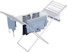 Daewoo 230W Heated Airer With Wings