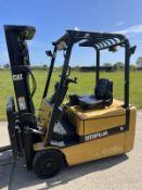 Cat 1.8 Tonne Electric forklift truck container spec