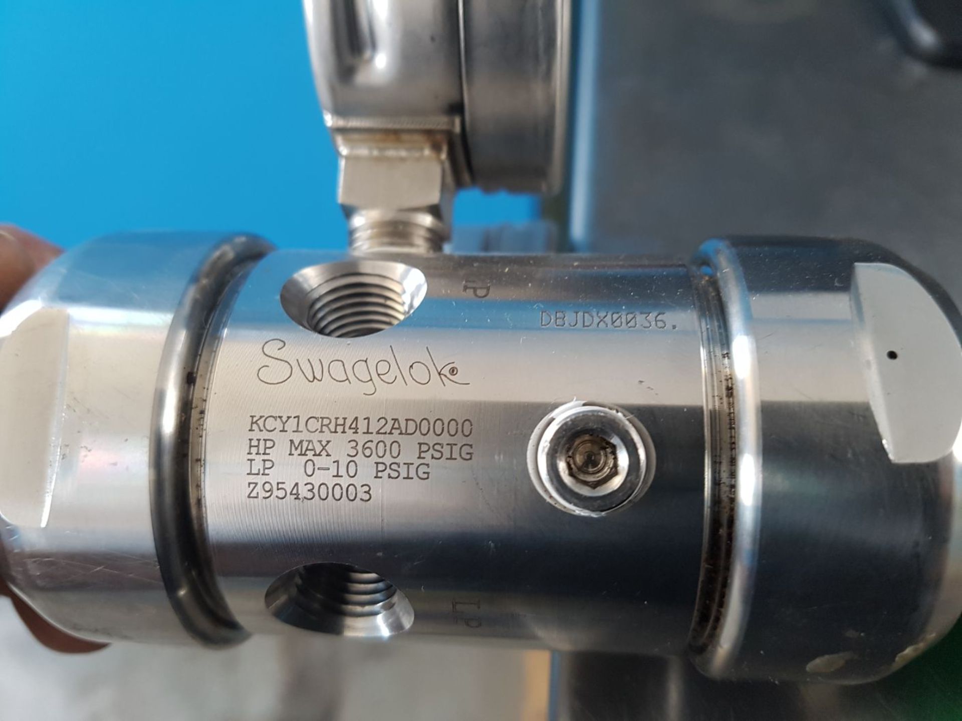Swagelok stainless steel 2 stage regulator