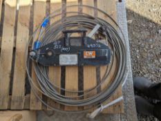 Tirfor Winch 1.6ton with 30m unused steel rope