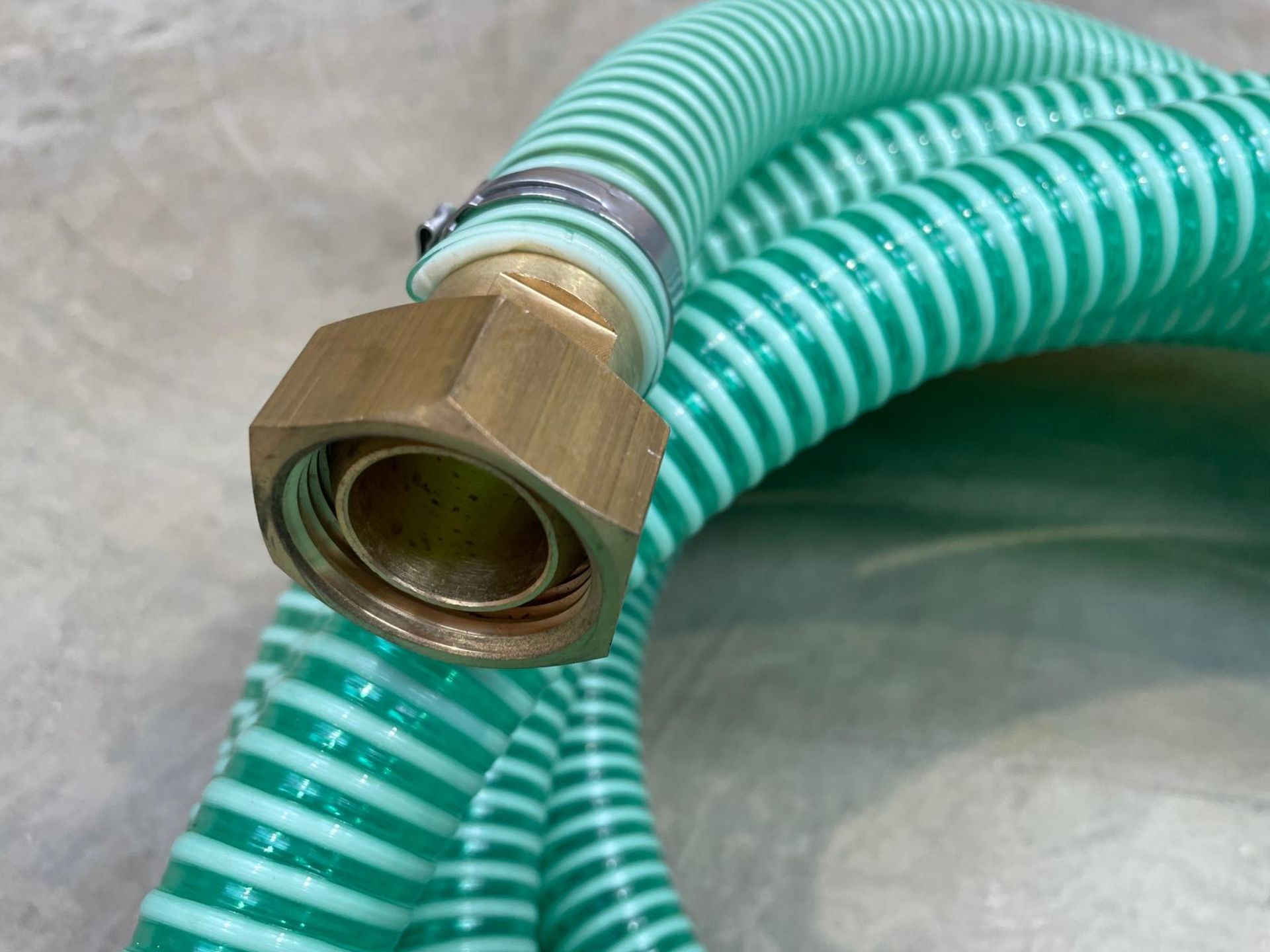 New & Unused - MSA Compatible Aftermarket New Turbo Flow 9 Metre Green Hose & Couplings - Image 3 of 3