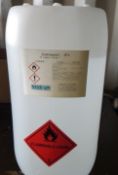 Brand new sealed 25L IPA 99.9% isopropanol alcohol cleaning solvent