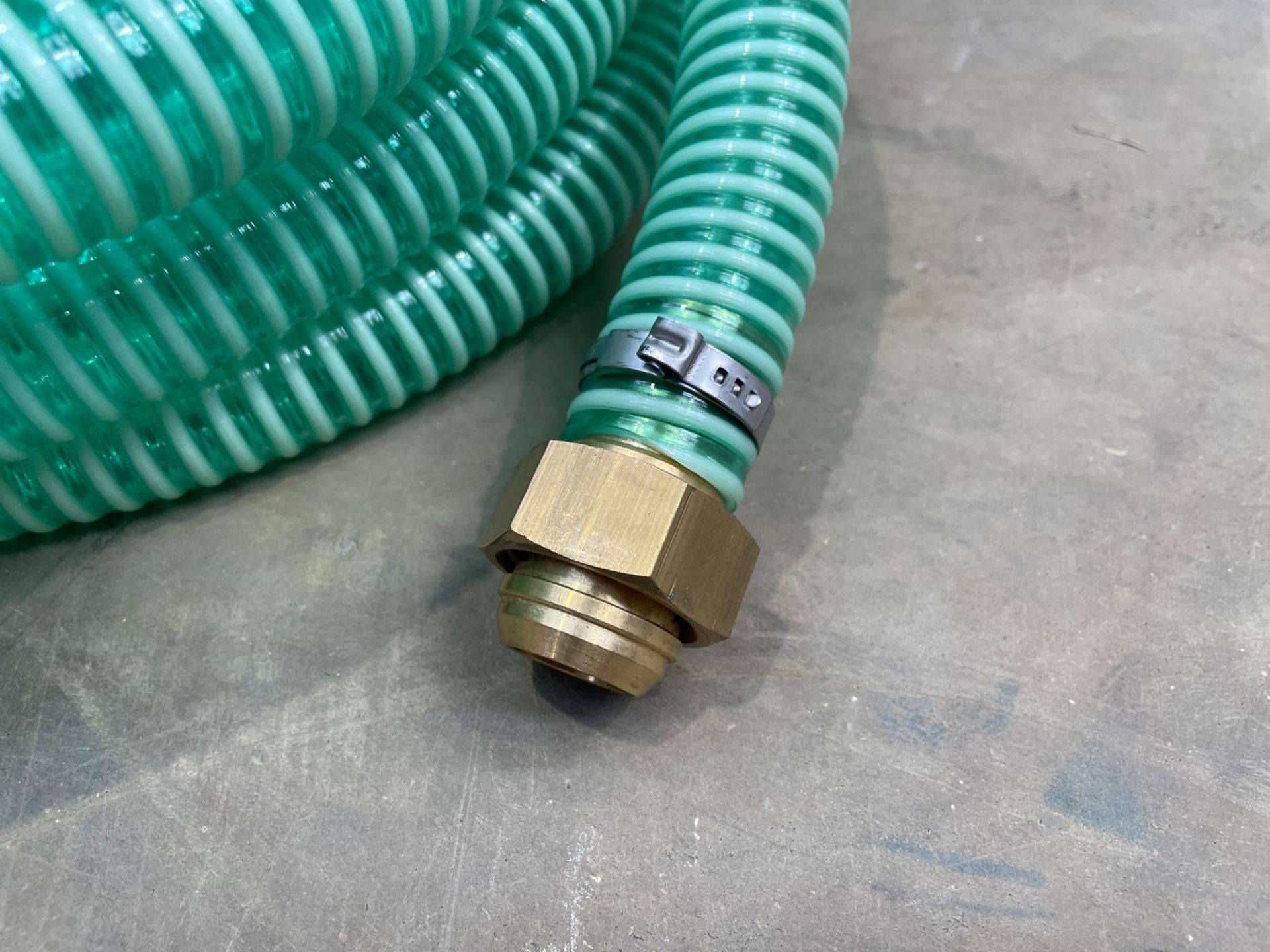 New & Unused - MSA Compatible Aftermarket New Turbo Flow 9 Metre Green Hose & Couplings - Image 2 of 3